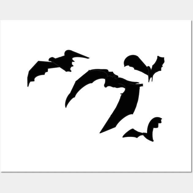 Bats Wall Art by Gavlart